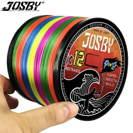 JOSBY 12 Strands Braid PE Fishing Line