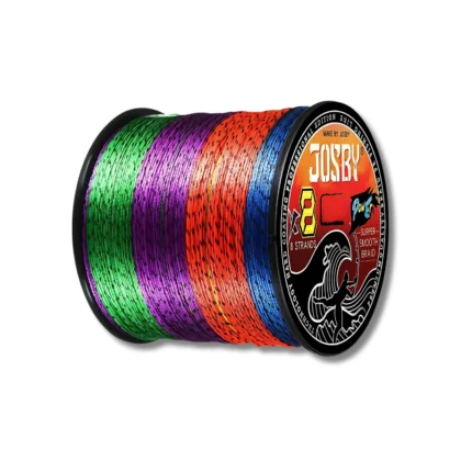JOSBY Japan 8-Strand Braided SPECKLED Fishing Line 300M/500M