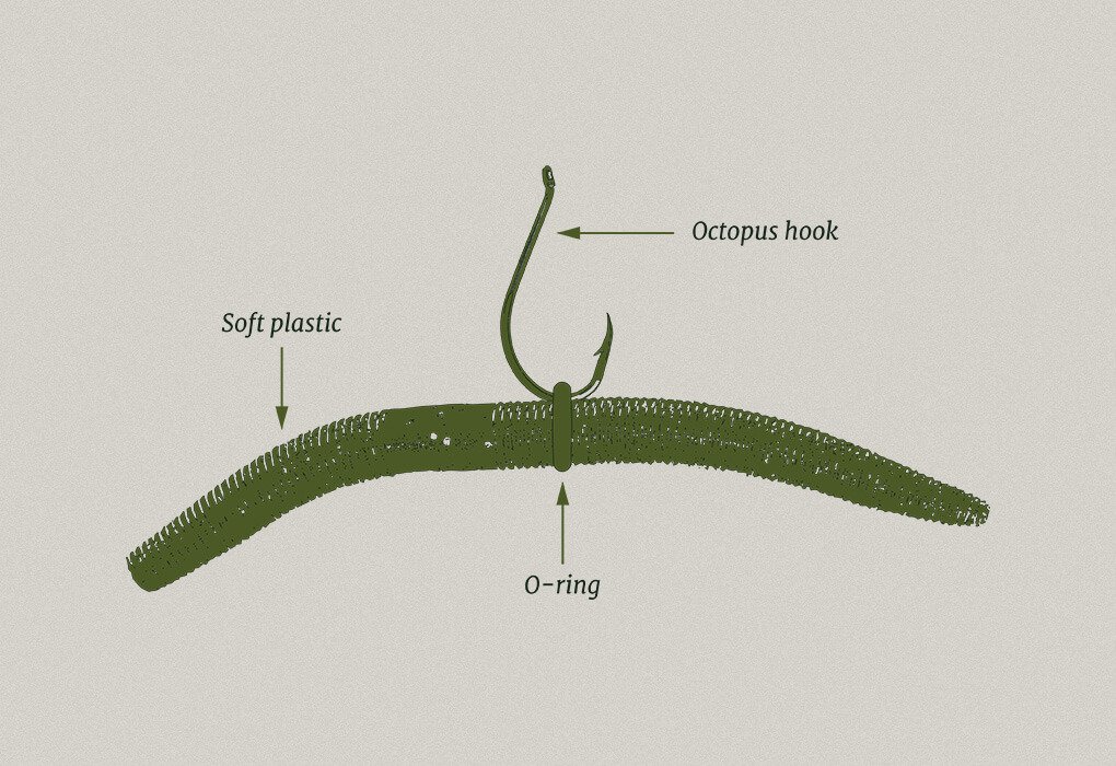 How to rig a senko worm wacky style for bass