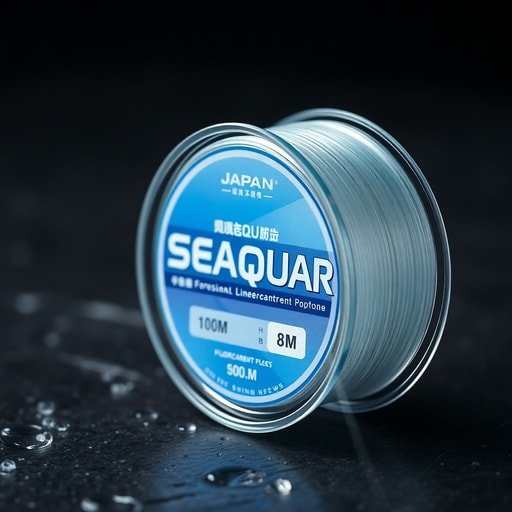 A 100m spool of premium Japan Seaquar fluorocarbon fishing line.